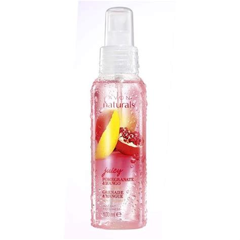 Avon Pomegranate Mango Avon Body Care Mist Ml The Cosmetics Fairy