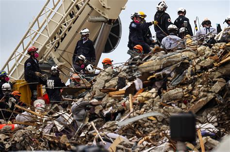 Miami Building Collapse Rescue Efforts Resume After Pause