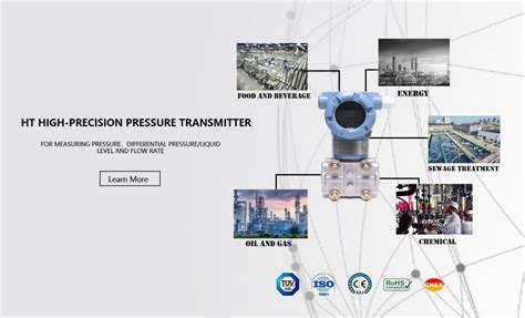 Diaphragm Pressure Transmitter Flange Type Capacitive Differential