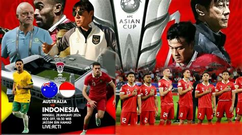 Timnas Australia Jadi Lawan Timnas Indonesia Dibabak Besar Piala