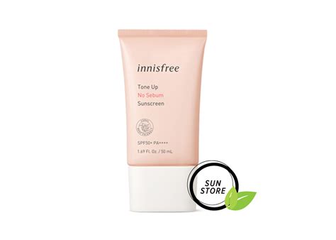 Kem Chống Nắng Nâng Tông Innisfree Tone Up No Sebum Spf 50 Pa 50ml