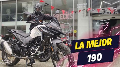 Pruebo La NH TRAZER 190I Sym Motovlog Review YouTube