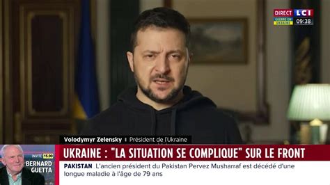 Ukraine La Situation Se Complique Sur Le Front Dit Zelensky