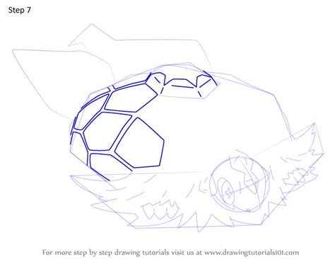 How To Draw Terapagos Terastal Form From Pokemon Pokemon Step By Step