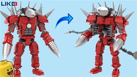 Lego Upgraded Titan Drillman Skibidi Toilet Multiverse Youtube