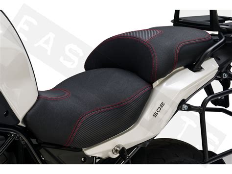 zadel tweepersoons comfort verlaagd benelli trk    zwart