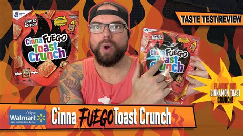 Flamin Hot Cinnamon Toast Crunch Cinna Fuego Toast Crunch Taste Test Whothefisjc