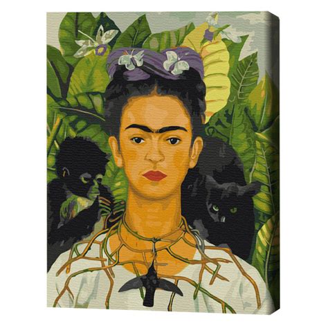 Pictur Pe Numere Cm F R Cutie Frida Kahlo Autoportret