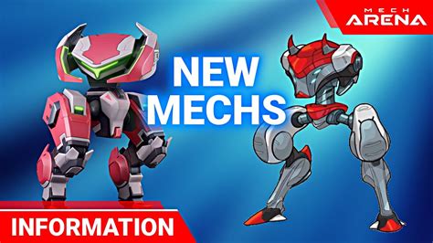 New Mech Information Stalker Hidezo Mech Arena Robot Showdown