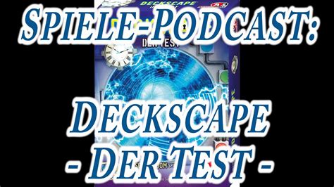 Spiele Podcast Deckscape Der Test Escape Games Von Abacusspiele