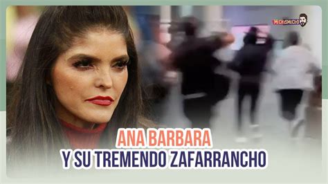 Ana B Rbara Arma Tremendo Zafarrancho En El Aeropuerto Michismesito