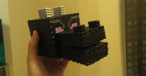 Huge Minecraft Ender Dragon Made Of Perler Beads Perler Beads Beads