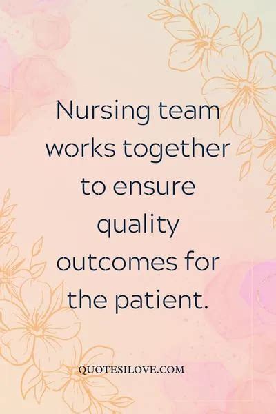 Nursing Teamwork Quotes - Quotes I Love