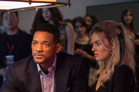 Focus film trailer: Will Smith & Margot Robbie 2015 | Glamour UK