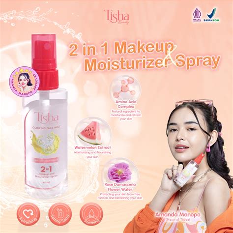 Jual TISHA Glowing Face Mist Shopee Indonesia