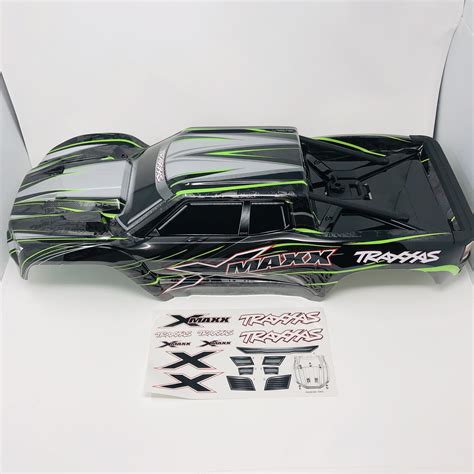 Traxxas X-Maxx Green - Bodyshell - Body Shell Painted - Decals - Brand – Warne's Warehouse