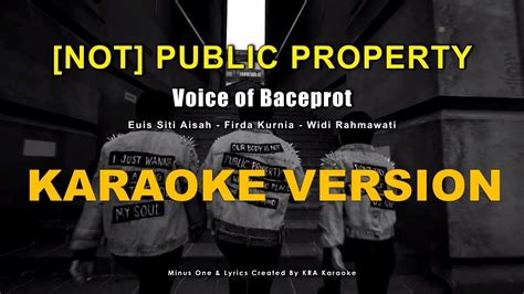 Voice Of Baceprot Not Public Property Karaoke Version