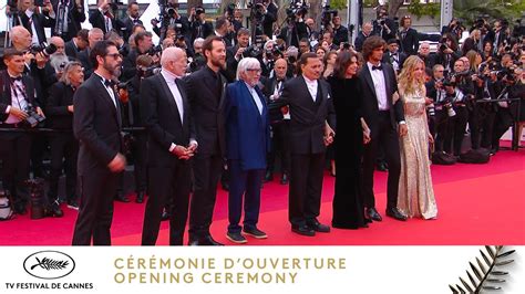 Cérémonie d ouverture du 76ème Festival de Cannes Les Marches VF