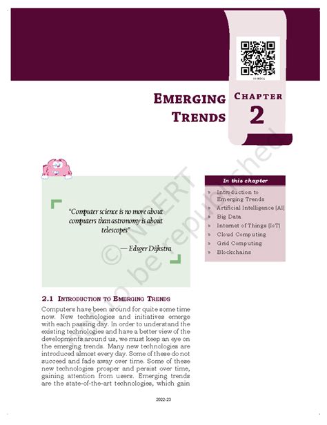 Emerging Trends Notes 2 Introduction To Emerging Trends Computers