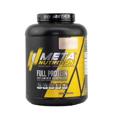 Suplemento en polvo Meta Nutrition Full Protein proteínas sabor banana