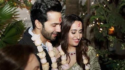 Photos From Varun Dhawan And Natasha Dalals Secret Roka Ceremony