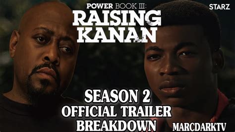 POWER BOOK III: RAISING KANAN SEASON 2 OFFICIAL TRAILER BREAKDOWN!!! - YouTube