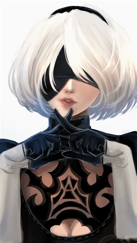 2b Collection With A 9s [nier Automata] 3840x2160 2000x4000