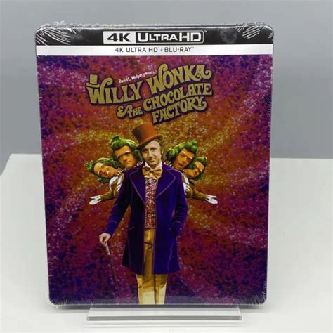 Willy Wonka And The Chocolate Factory K Uhd Blu Ray Steelbook U K