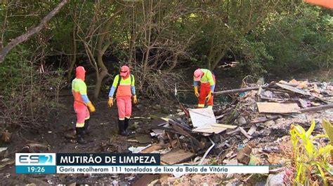 Quase 80 Toneladas De Lixo São Retiradas De Mangues E Da Baía De