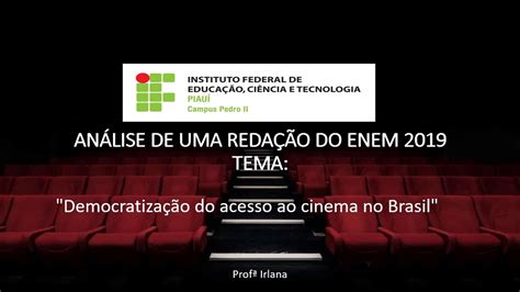 Análise de uma redação nota 1000 sobre o tema Democratização do acesso