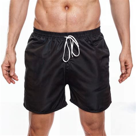 Bermuda Short Preto Liso Treino Corrida Academia Mauricinho Tactel