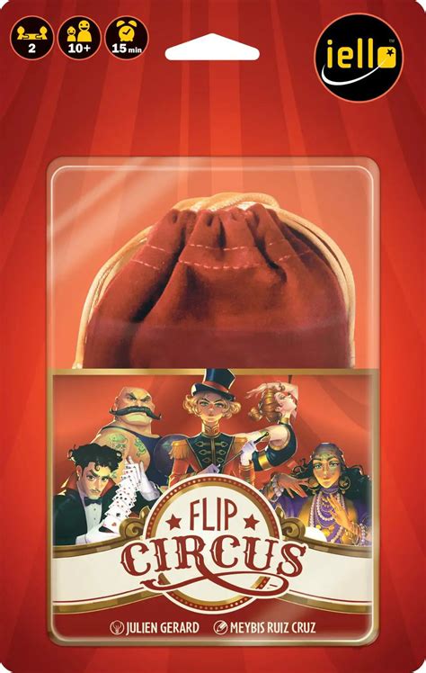 Flip Circus Jeu De Soci T Le Meeple Barbu