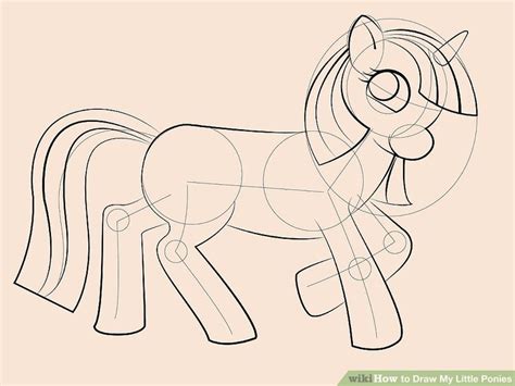 4 Ways To Draw My Little Ponies Wikihow