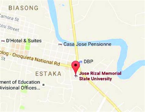 GPS Coordinates Of JRMSU Dipolog 2 The JRMSU Siocon Campus Was