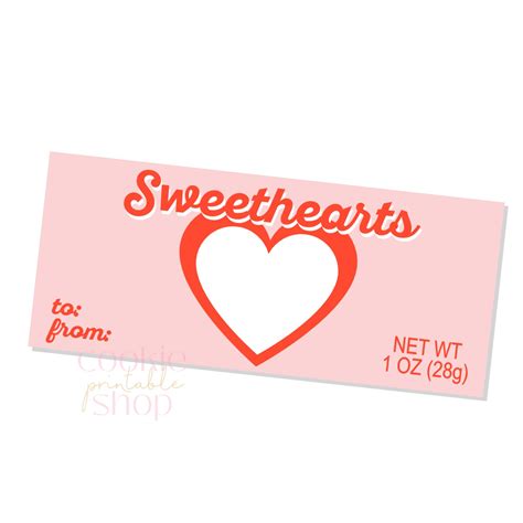 Sweethearts Candy Box