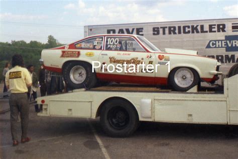 Bill Grumpy Jenkins Pro Stock Vega 4x6 Color Drag Racing Photo Capitol 1972 Racing Nhra