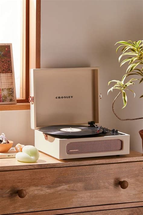 For Music Fans Crosley UO Exclusive Cream Voyager Bluetooth Record