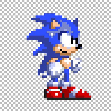 Pixilart Sonic Sonic Sprite By Sonic Speed