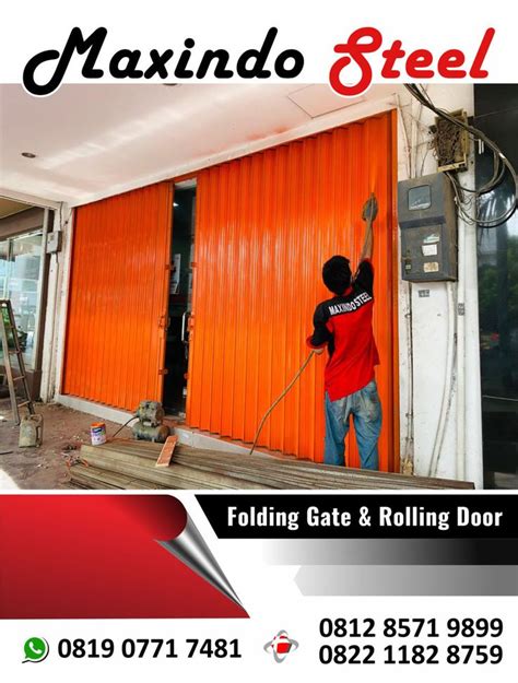 Perbedaan Antara Folding Gaterolling Doorpintu Harmonika Dan Folding