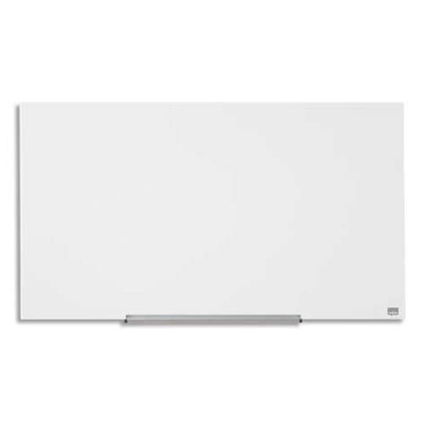 Nobo tableau blanc laqué nano clean magnétique avec porte marqueur