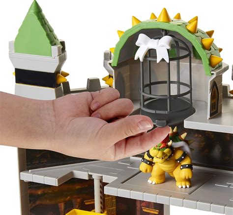 Ch Teau Interactif Super Mario De Bowser Avec Figurine Et Effets