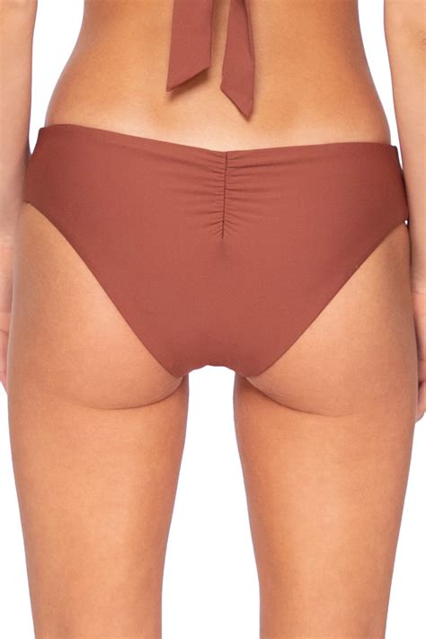 Hazel Reversible Cinched Hipster Bikini Bottom Everything But Water