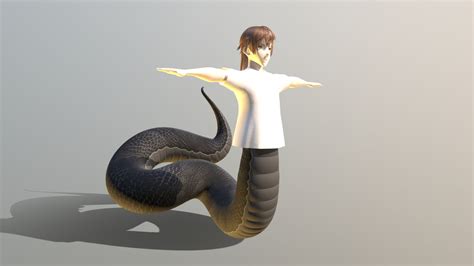 Snake Boy Vrchat Avatar 3d Model By Musabansari Musabibnumar