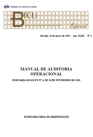 MANUAL DE AUDITORIA OPERACIONAL Portal da Estratégia