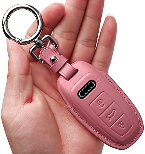 Amazon Tukellen For Audi Key Fob Cover Leather With Keychain