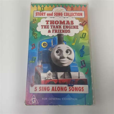 Thomas The Tank Engine Vhs Merchandise Vintage S Rare Sing Along