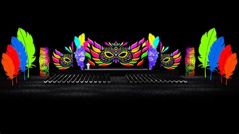 Carnival Event Stage D Design Behance