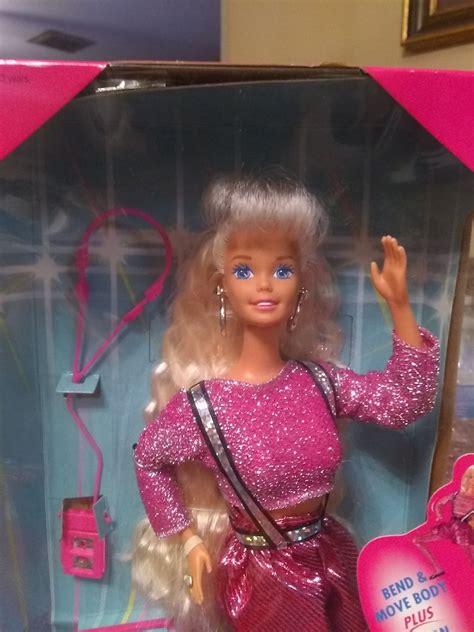 Vintage 1994 Blonde Dance Moves Barbie Doll Nrfb Etsy