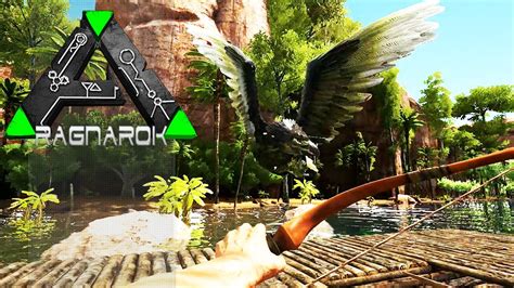 Ark Ragnarok Dlc Ep02 Montamos O Barco E Domamos Uma Argentavis Lv