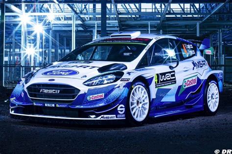 Motorsport Wrc M Sport Unveils Its Ford Fiesta Wrc Livery